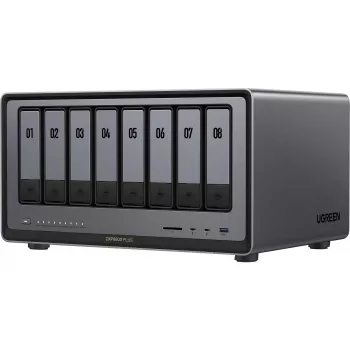 Ugreen NASync DXP8800Plus NAS Lauaarvuti Intel® Core™ i5 i5-1235U 8 GB DDR5 0 TB UGOS Pro