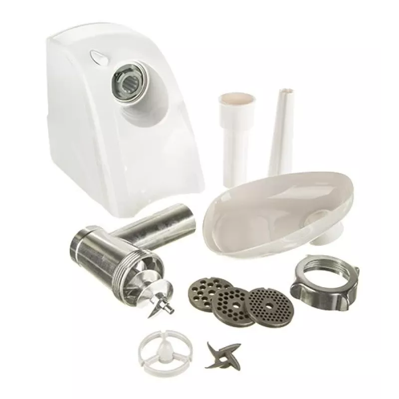 Adler AD 4803 hakklihamasin 800 W roostevaba teras, valge
