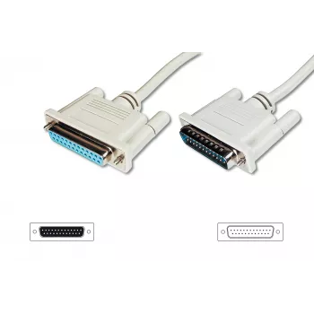 Digituse andmeedastuse pikenduskaabel D-Sub25/M - D-Sub25/F