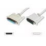 Digituse andmeedastuse pikenduskaabel D-Sub25/M - D-Sub25/F