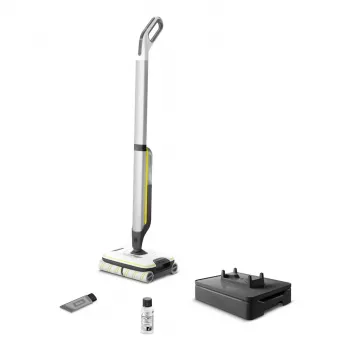 Kärcher FC 7 CORDLESS Elektrihari aku märgpuhastusega ilma tolmukotita must, valge, kollane 2,85 Ah