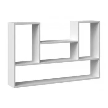 BILBAO 4P hanging rack 100x16x60 cm, Valge