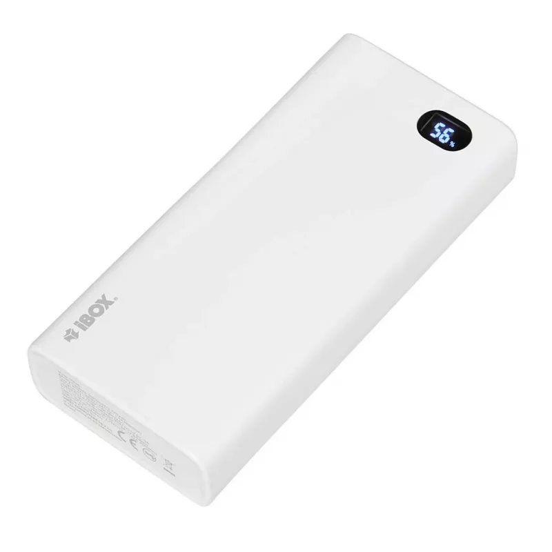 Power Bank iBOX PB20 20000 mAh on Ibox toode meie Power Banks valikust. Esiletõstetud omadused hõlmavad valget viimistlust, plastikust materjali ja sisemist tüüpi.