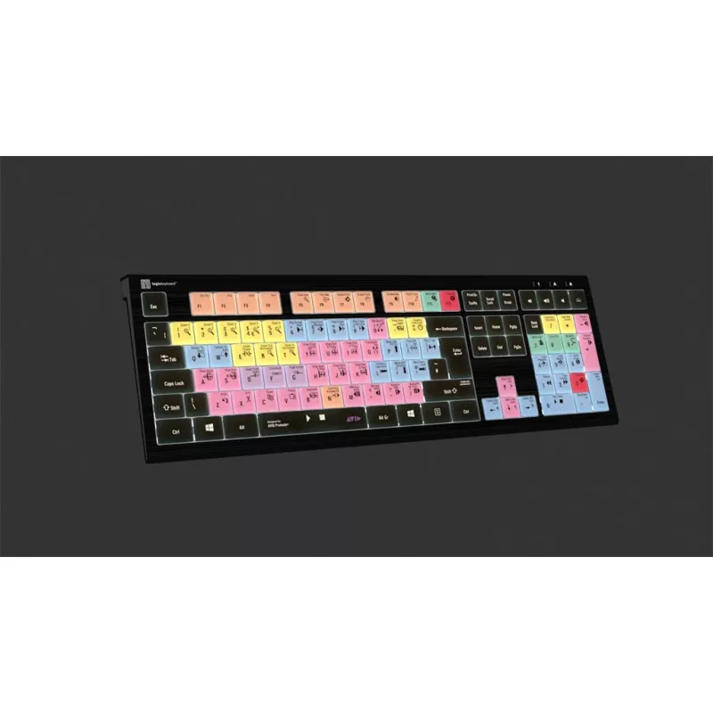 Logickeyboard Avid Pro Tools Astra 2 UK PC - klaviatuur
