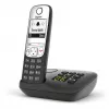 Gigaset A690A - Analoog/DECT telefon - Juhtmeta telefonitoru - Käed-vabad süsteem - 100 kirjet - Must (S30852-H2830-B101)