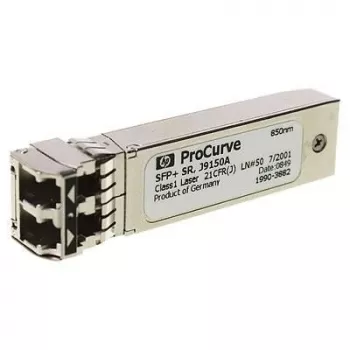 Võrgusaatja moodul HP Enterprise 10-GbE SFP SR 850 nm lühimaa fiiberoptiliseks ühenduseks