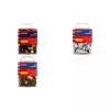 Rõhknaelad HERLITZ 8770109 metallnõelad 9,5 mm värvilise plastkattega peaga