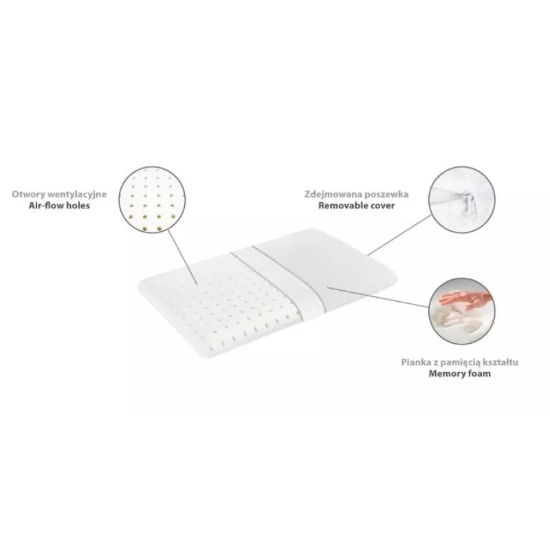 Qmed Breathable kid pillow