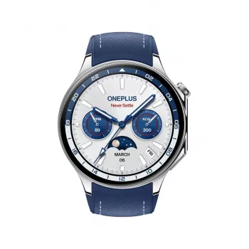 Nutikell ONEPLUS OnePlus Watch 2 47 mm, 1.43 tolli AMOLED, 466×466, 32 GB, Wi‑Fi, GPS, sinine korpus