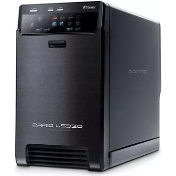 Fantec korpus. QB-X2US3R USB3.0/2x3.5Sata RAID (1826)