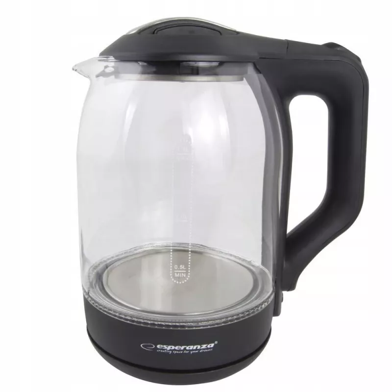 Esperanza EKK025K elektriline veekeetja 1.7 L Must, Mitmevärviline 1500 W