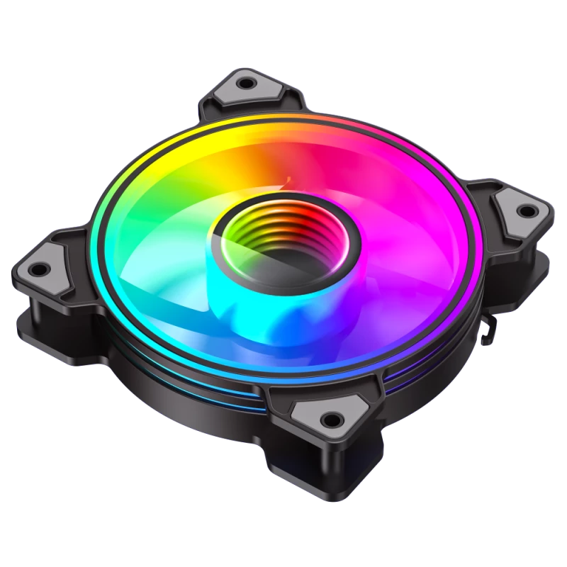 Gamemax | Korpusventilaator | DUAL RING INFINITY | Must