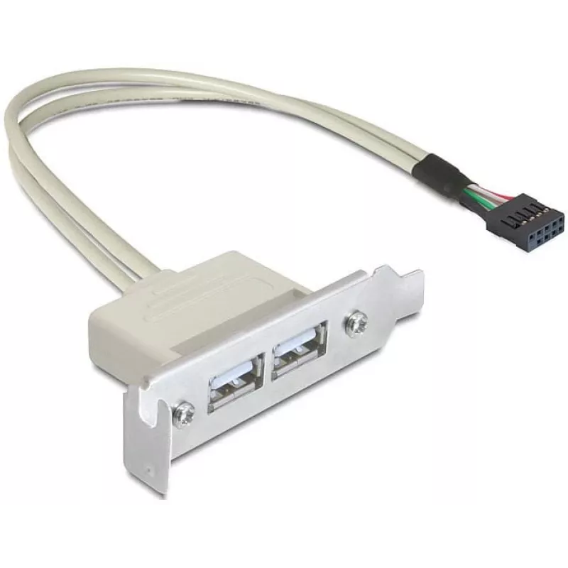 USB 2.0 pesabracket DeLOCK 0,5 m