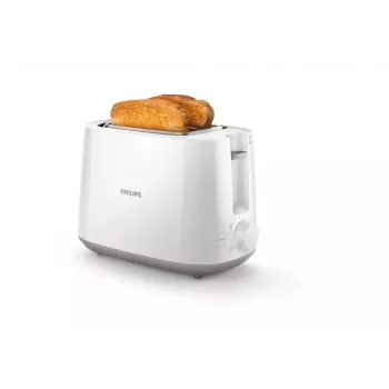 Röster Philips Daily Collection HD2581/00 — 2 viilu, 830 W, 8 pruunistusastet, valge