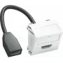 OBO Bettermann multimeediumikandur HDMI MTS-HD F RW1 m. kaabel Bu.-Bu. 45x45mm (6104838)
