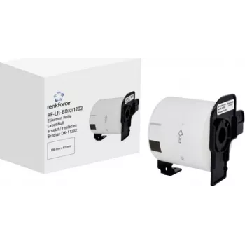 Renkforce sildirull ühildub, asendab Brother DK-11202 62 x 100 mm Paber Valge 300 tk Standardsed saatesildid RF-6027498 (RF-6027498)