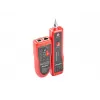 LANBERG võrgukaabli tester NT-0501 — RJ-11/RJ-12/RJ-45 tugi, maksimaalne pikkus 250 m, sisseehitatud aku, LED-indikaatorid, must