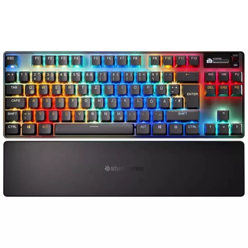 Mehaaniline mänguklaviatuur STEELSERIES Apex Pro TKL Gen 3 Wireless RGB, tenkeyless