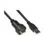 Good Connections Industrie-Plug S4 -USB 2.0 A-A 1m kaabel