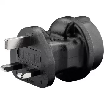 Võrguadapter Goobay 95307 Must UK