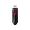 USB-mälupulk SANDISK Cruzer Glide 32 GB USB Type-A 2.0, liugdisain, paroolikaitse, must/punane