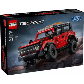 LEGO Technic konstruktsioonikomplekt Ford Bronco Off-Roader 4x4 mudel 42213 — 943 tükki, vanus 9+