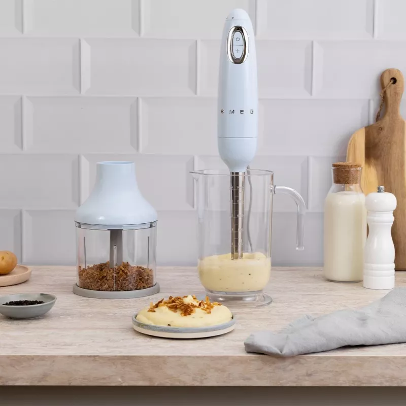 Smeg HBF03PBEU saumikser 700 W helesinine, roostevaba teras