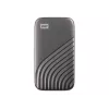 WD My Passport SSD WDBAGF0040BGY - SSD - krüpteeritud - 4 TB - väline (kaasaskantav) - USB 3.2 Gen 2 (USB-C pistik) - 256-bit AES - hall
