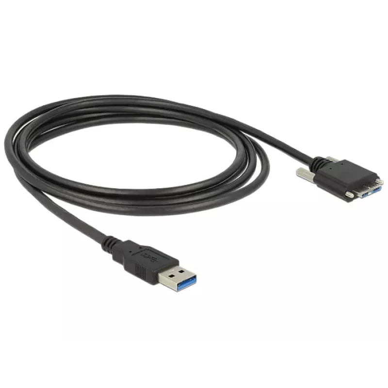 USB-kaabel DeLOCK 83599 USB 3.2 Gen 1 3m USB A Micro-USB B Must
