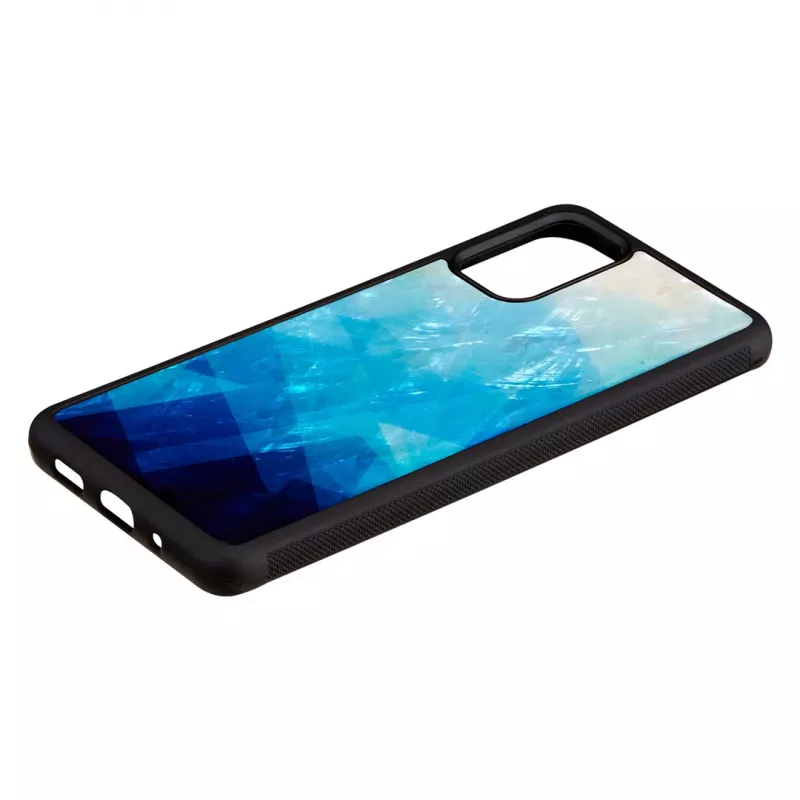 Kaitseümbris iKins Samsung Galaxy S20+ jaoks — blue lake Must viimistlus