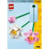 LEGO ehituskomplekt LEGO 40647 Lootoseõied — Botanical Collection modulaarne mudel, 220 detaili, kõrgus 300 mm, vanusele 8+