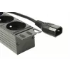 Toitejaotusplokk Gembird EG-PDU-014-FC14, 8 vahelduvvoolupesa, C14 sisend, 3 m kaabel, 1U alumiiniumkorpus, 10 A, 3680 W