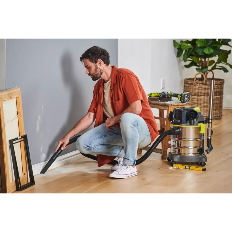 RYOBI R18WDV-0 tolmuimeja 18V One+ Must, roheline