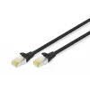 Võrgukaabel Digitus CAT 6A S/FTP RJ-45 7 m must