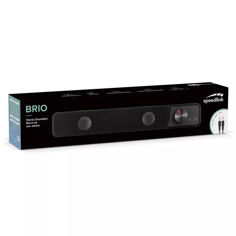 Kõlar SPEEDLINK BRIO Must 6 W