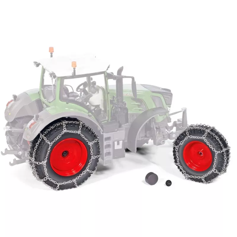 Mudeeltraktori rattad kettidega Wiking Fendt 828 – tarvik mudelsõidukitele