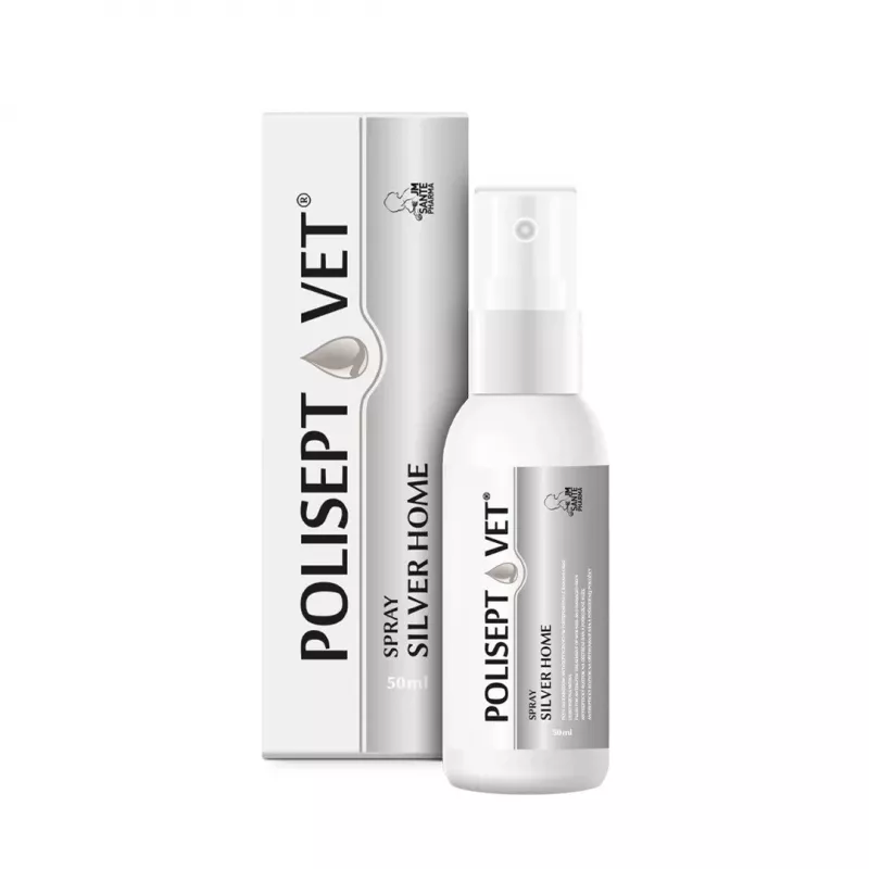 Haavasprei JM Sante Polisept Vet 50 ml koertele ja kassidele, 50 ml plastpudel