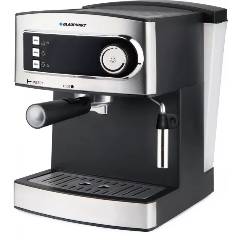 Blaupunkt CMP301 espressomasin, 15 bar, 1,6 l, hõbedane/must