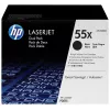 HP 55X 2-pack suure tootlikkusega must originaal LaserJet toonerikassetid