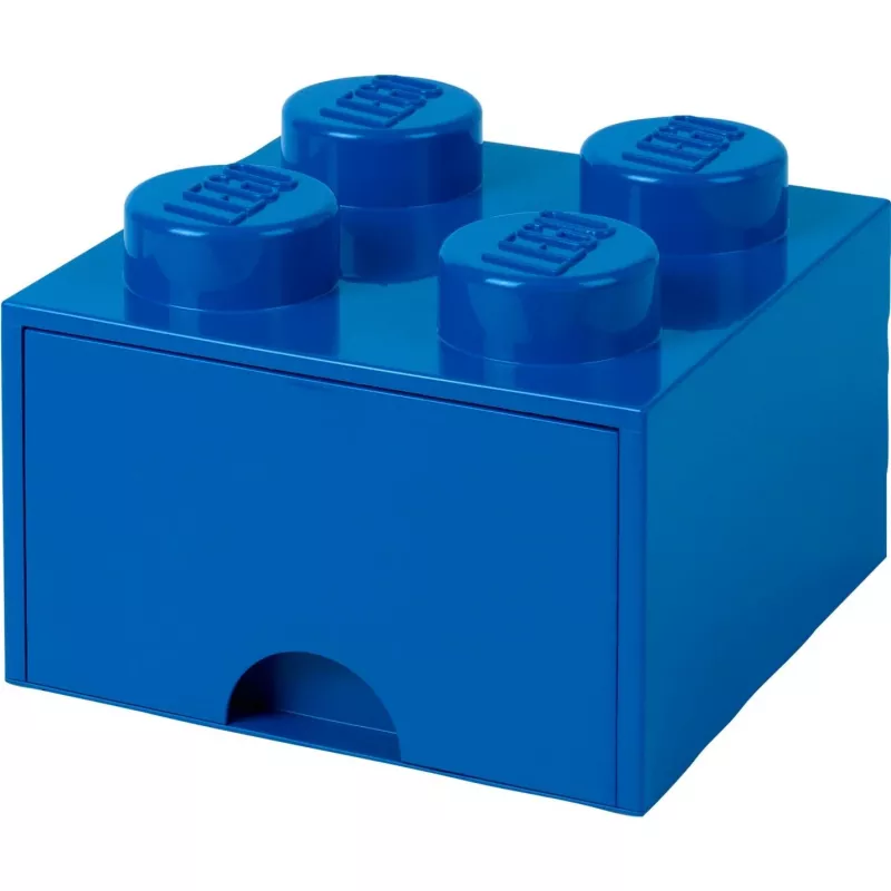 LEGO Brick Drawer 4 Blue, hoiukast sinine