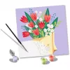 Värvi-numbrite-järgi komplekt Ravensburger CreArt - Tulbi buketi maal, mudel 25518