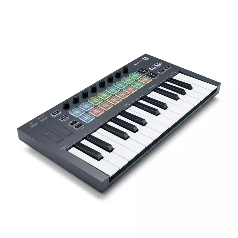 Novation FLKEY Mini - FL Studio tarkvarale pühendatud MIDI-klaviatuur, 25 klahvi.
