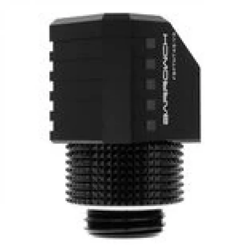 Barrow adapter 45° pöörlev G1/4 emane G1/4 emasele, mudel FBFTWT45-V2 B, must