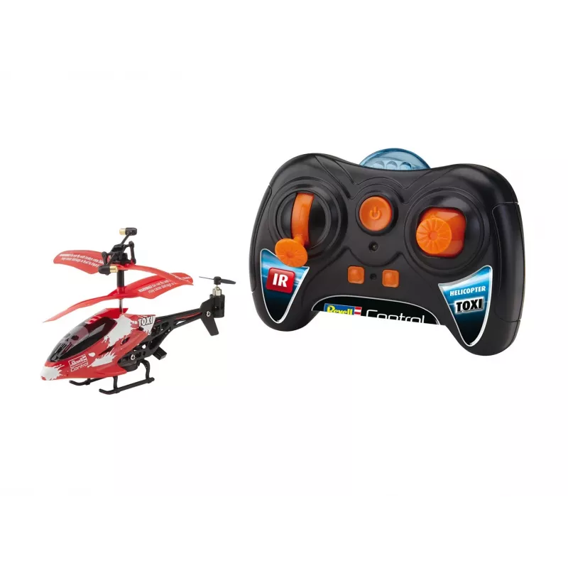 Helicopter RC Revell TOXI elektrimootor, LiPo 75 mAh, 15 g, valge/punane/must