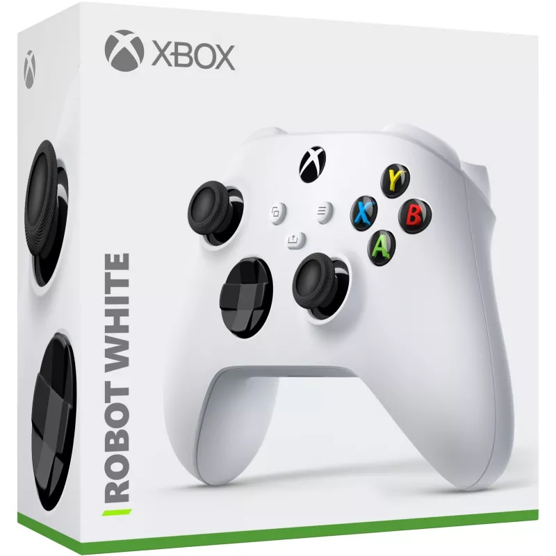 Microsoft Xbox Wireless Controller – mängupult – juhtmevaba – Bluetooth – Robot Valge – PC-le, Microsoft Xbox One, Android, Microsoft Xbox Series S, Microsoft Xbox Series X