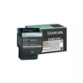 Lexmarki tooner C546U1KG – must – mahutavus: 8000 lehekülge (C546U1KG)