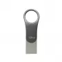 USB-mälupulk Silicon Power C80 128 GB USB 3.2 Gen 1 (Type-A / USB-C) titaan