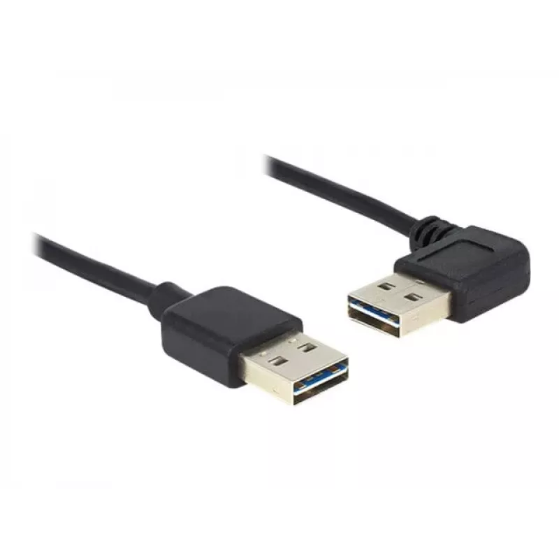 USB-kaabel DeLOCK 5m USB 2.0 A-pistik/isane 90°