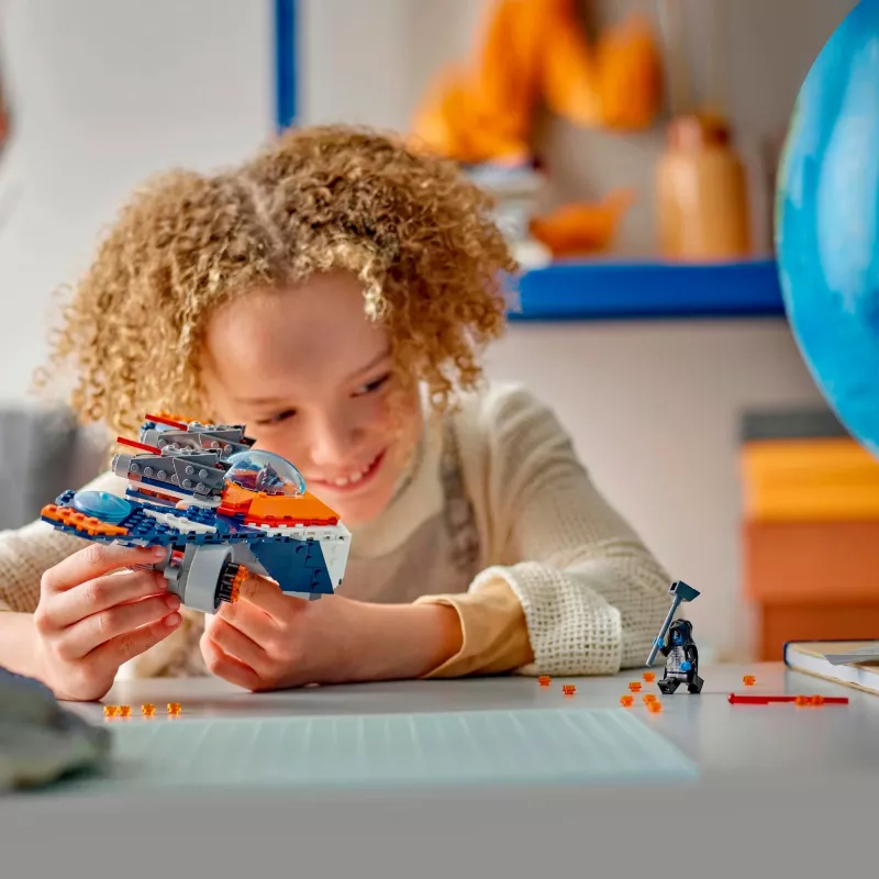 Ehitusmänguasi LEGO Marvel Super Heroes Raketi kosmoselaev 76278 — Raketi ja Ronani komplekt