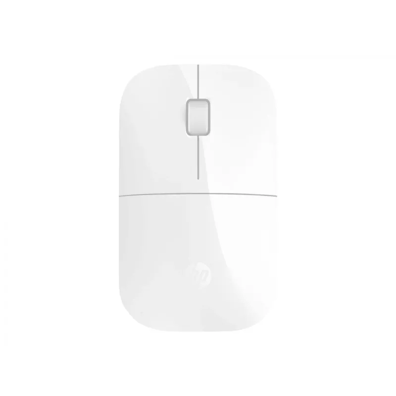 HP Z3700 valge juhtmevaba hiir, mõlemakäeline, optiline, RF-juhtmevaba, 1200 DPI, valge